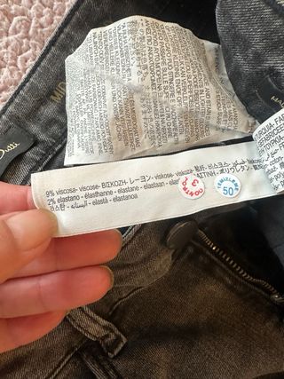 Vaqueros Massimo Dutti grises