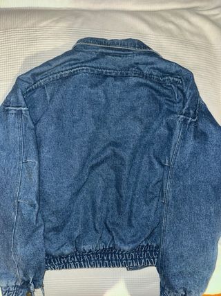 Chaqueta vaquera vintage con forro