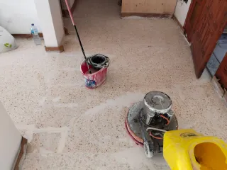 Pulidor y abrillantador de suelos