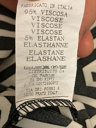 Vestito donna fantasia geometrica