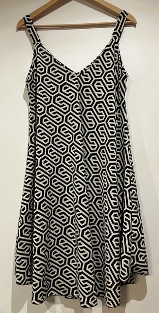 Vestito donna fantasia geometrica