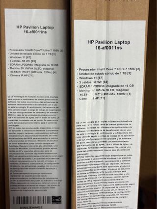 HP 16-af0011ns Portátil