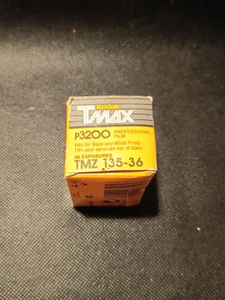 Carrete Kodak T-MAX P3200 Vintage