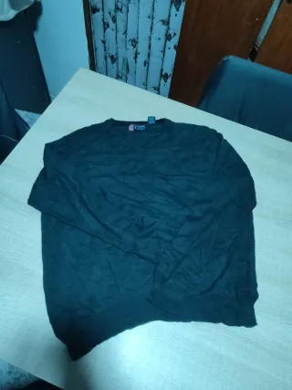 Camiseta Chaps Talla XL Negra