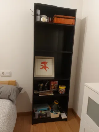 Librería Billy Ikea Negra