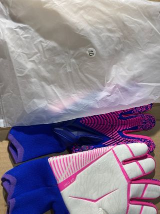 Guantes de Portero Fútbol Niño talla 10