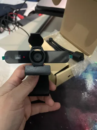 Webcam Full HD Negra Pindows