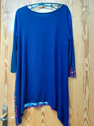 Túnica Estampada Desigual Talla L