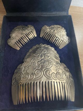 Peinetas Plata NUEVAS sin estrenar