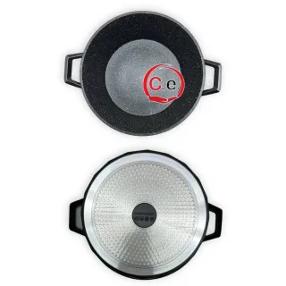 Tegame Cheffinger Nero Grigio