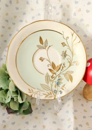 Set 4 Piattini Inglesi in verde 2