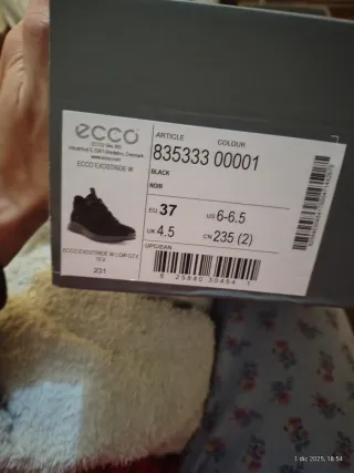 Zapatillas Ecco Negras