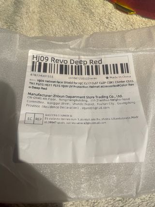 Visor Casco HJC CL17 CRS1