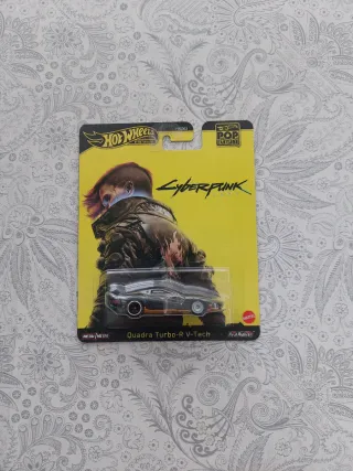 Hot Wheels Cyberpunk Quadra Turbo-R V-Tech