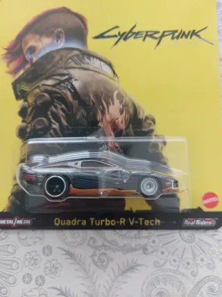 Hot Wheels Cyberpunk Quadra Turbo-R V-Tech