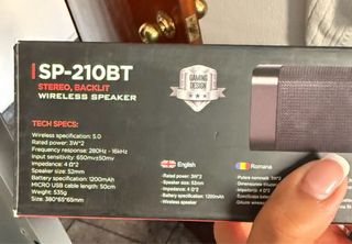 Barra de sonido / altavoz inalambrico strike Me