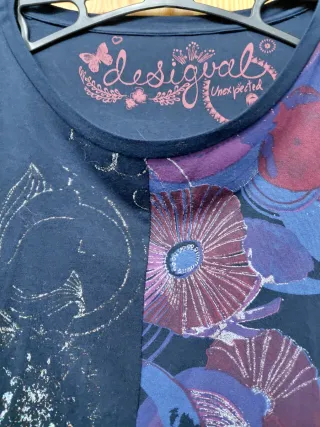 Túnica Desigual Cruzada Talla L