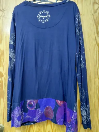 Túnica Desigual Cruzada Talla L