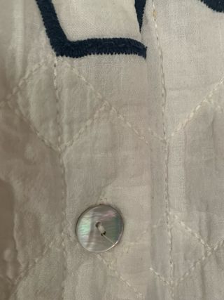 Cazadora Zara bordada flores