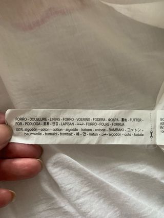 Cazadora Zara bordada flores