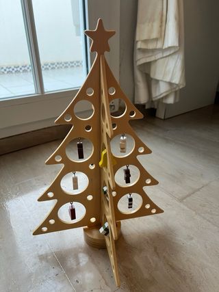 Árbol de Navidad Madera Decorado