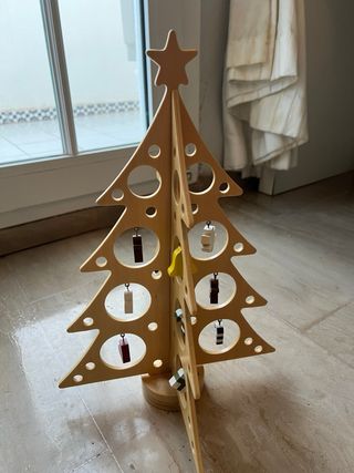 Árbol de Navidad Madera Decorado