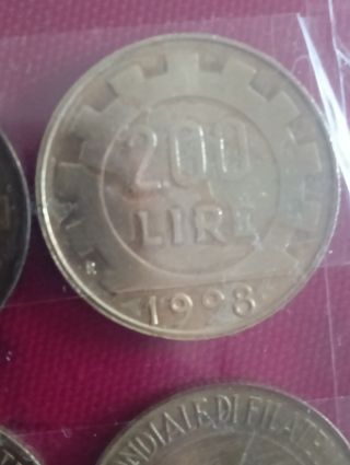 Moneta 200 Lire 1998