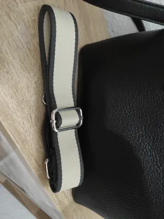 Bolso de mano mujer negro parfois