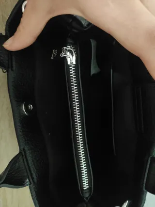 Bolso de mano mujer negro parfois