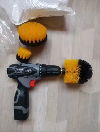 Kit Cepillos Taladro Eléctrico Limpieza