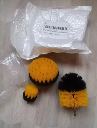 Kit Cepillos Taladro Eléctrico Limpieza