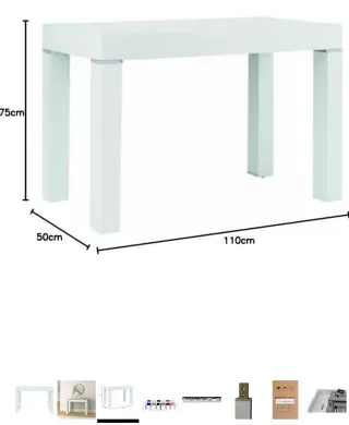 Tavolo consolle allungabile Fashion Commerce