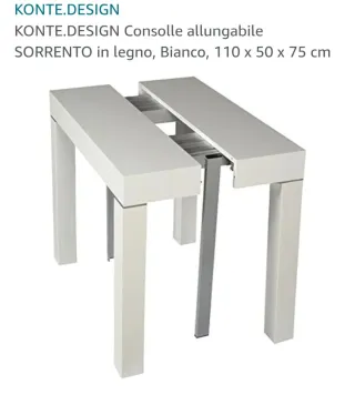 Tavolo consolle allungabile Fashion Commerce