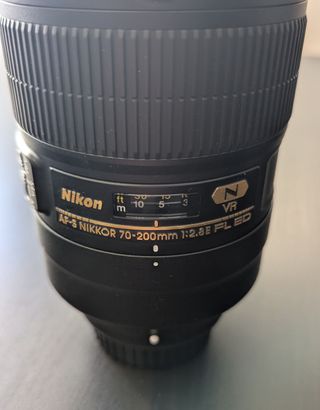 Objetivo Nikon 70-200 2.8 FL ED VR