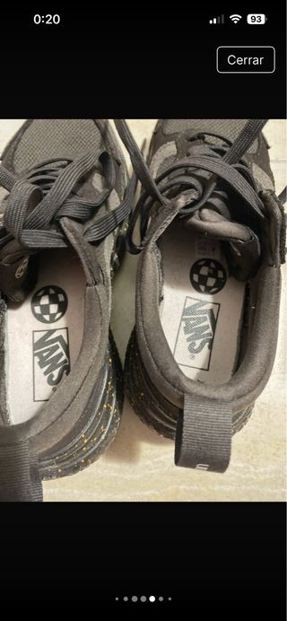 Zapatillas Vans marrón oscuro  24,5 cm