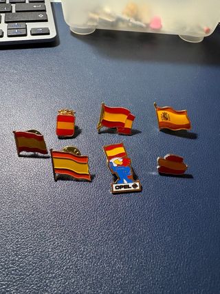Lote Pins Bandera España Opel