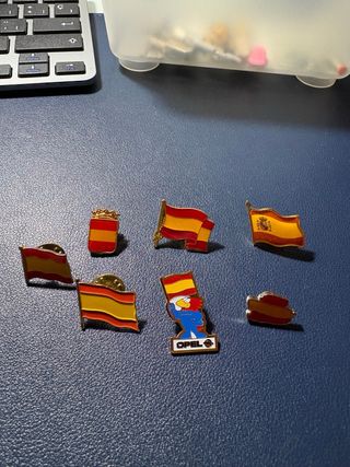 Lote Pins Bandera España Opel