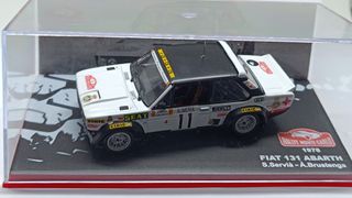 Fiat 131 Abarth 1978 Serviá R. Montecarlo 1:43