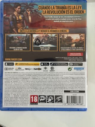 Juego PS5 Far Cry 6 Ubisoft