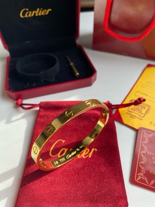 Pulsera Cartier Oro