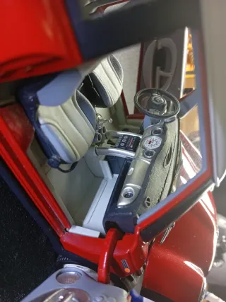 Mini Cooper 2001 Burago Rojo 1/18