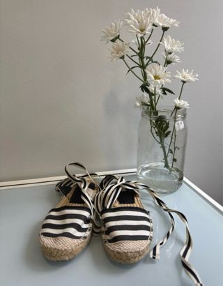 Alpargatas Stradivarius Rayas