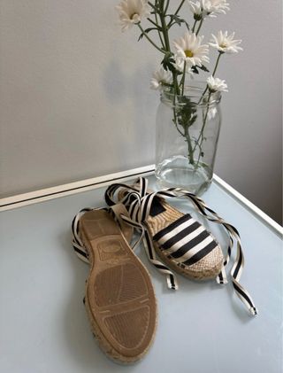 Alpargatas Stradivarius Rayas