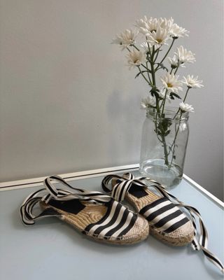 Alpargatas Stradivarius Rayas