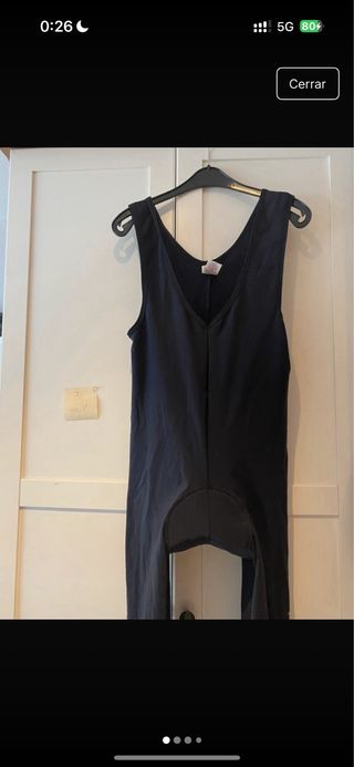 Maillot Ciclismo Btwin Negro Manga Larga