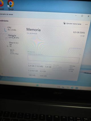 Ordenador portátil Acer INTEL ICORE 3, 8RAM, WIN11