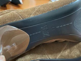 Botines de ante marrones