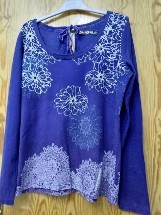 Camiseta Desigual Manga Larga XL