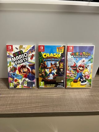 Giochi Nintendo Switch: Mario, Crash, Luigi, FIFA