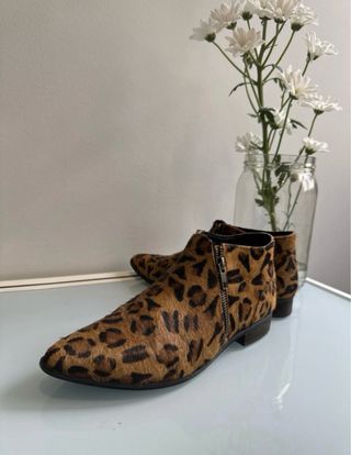 Botines Piel Animal Print